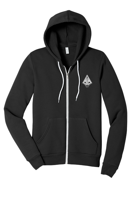 full zip hoodie